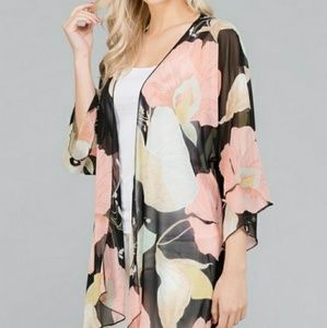 Floral kimono